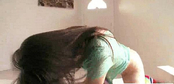  Wild Girl Love To Use Things Till Orgasm clip-17